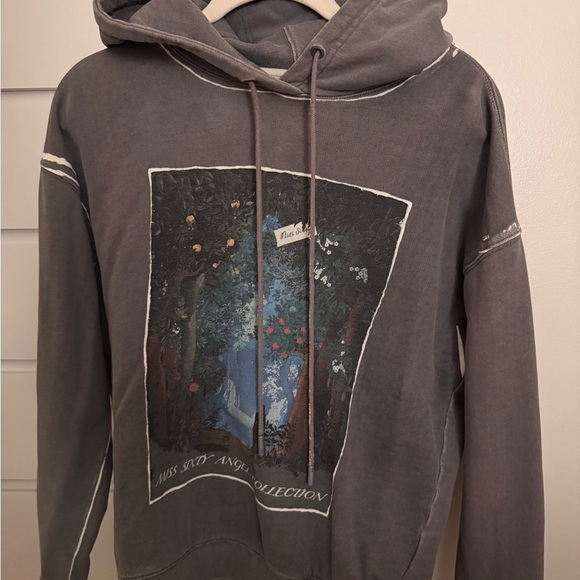 Miss Sixty Tops - Miss Sixty Gray Graphic Hoodie